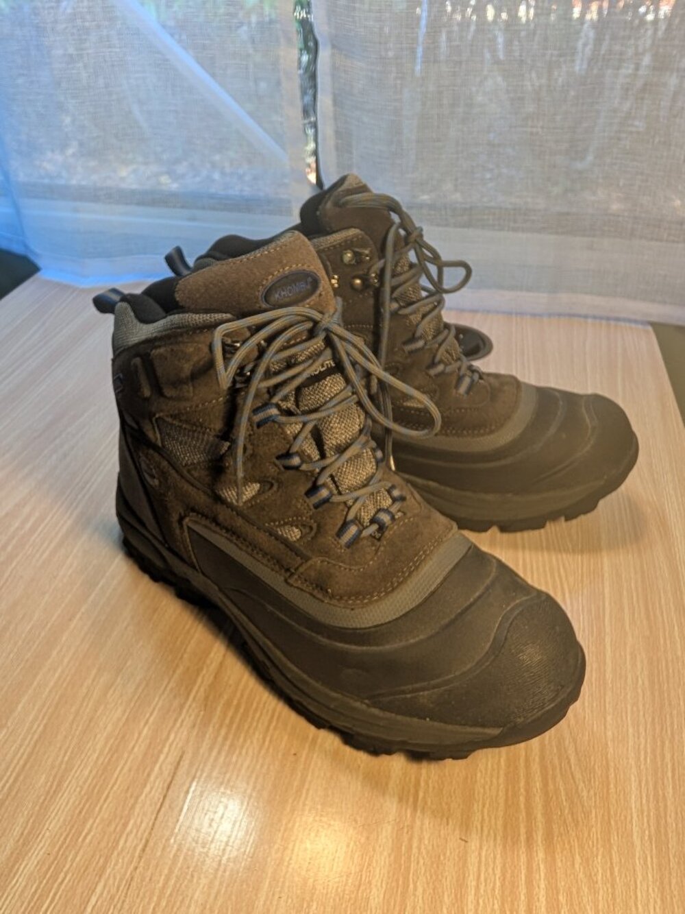Khombu Fleet Hiker Terrain Weather-Rated Men's Boots Size 13